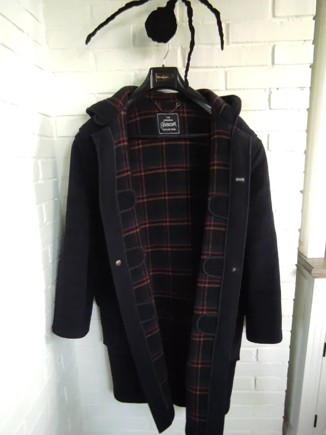 Chaquetón hombre Gloverall, azul marino, talla 40