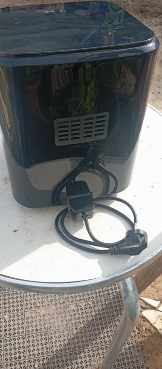 Freidora de aire se inyecta