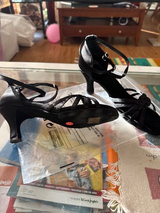 Zapatos de baile negros talla 37