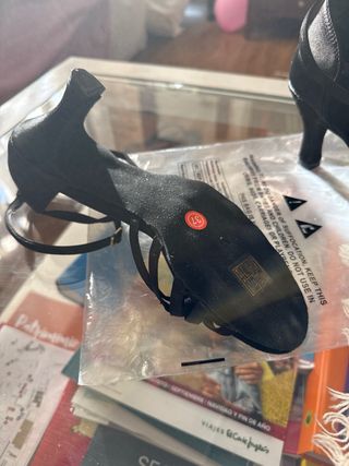 Zapatos de baile negros talla 37