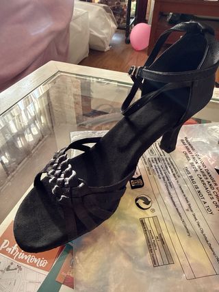 Zapatos de baile negros talla 37