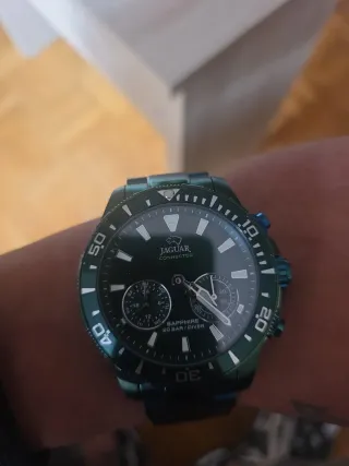 Reloj Jaguar con caja y pulsera extra