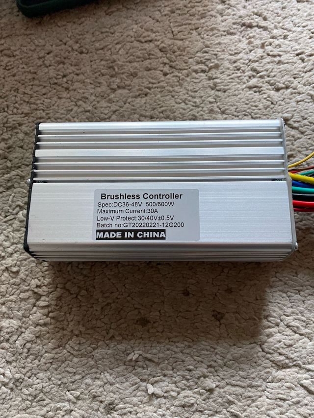 Centralita Controlador Bicicleta Eléctrica 500/600