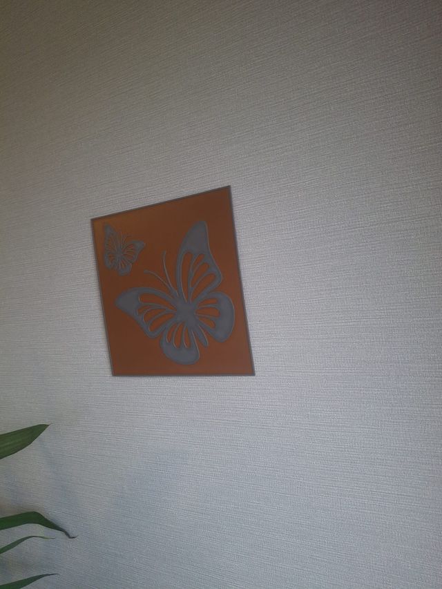 Cuadro Mariposas Diseño Impresión 3D