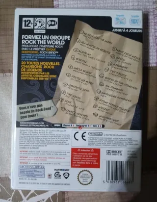 PRECINTADO. Juego Wii Rock Band Song Pack 1