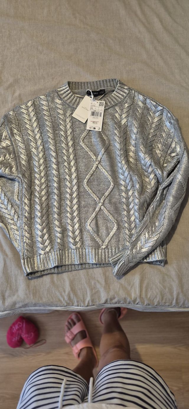 Jersey Mango Plata Talla XS