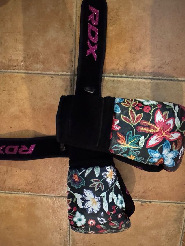 Guantes Boxeo RDX Mujer Florales