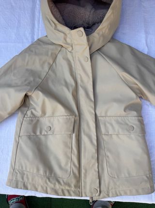 Chaqueta Zara niña beige talla 3-4 104cm