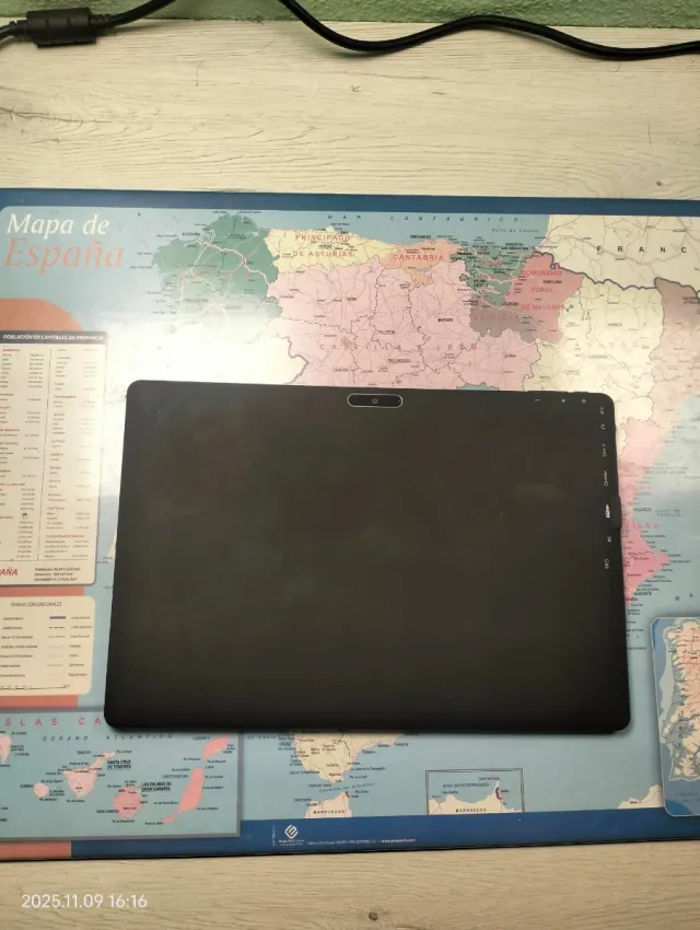 Tablet Portátil Negra