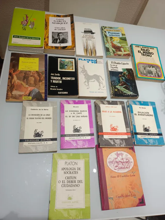 Libros colección Austral y otros libros
