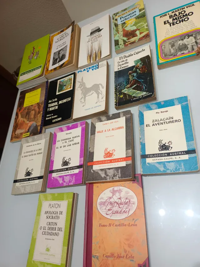 Libros colección Austral y otros libros