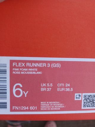 Zapatillas Nike Niña Rosa