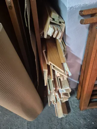 Puertas madera maciza