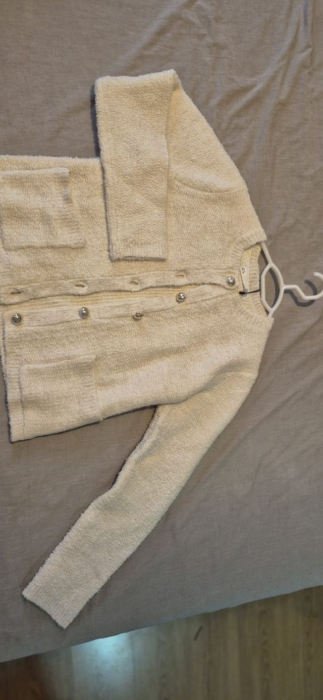 Rebeca Sfera beige botones talla S