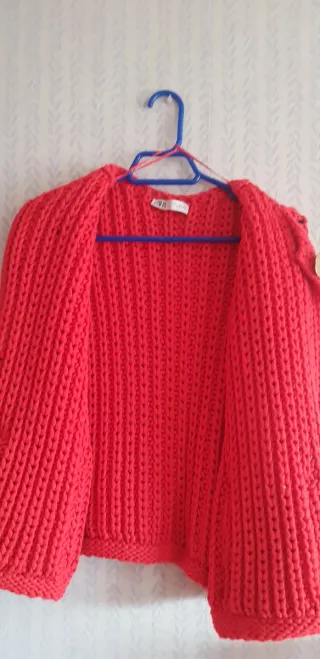 Chaleco Zara Punto Talla L