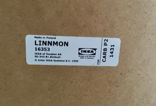 Mesa Ikea Linnmon con cristal a medida