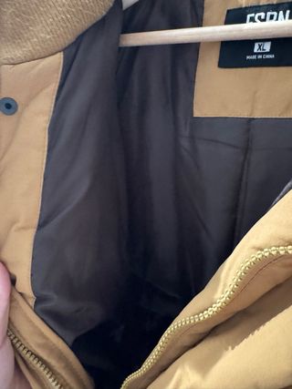 Abrigo marrón hombre