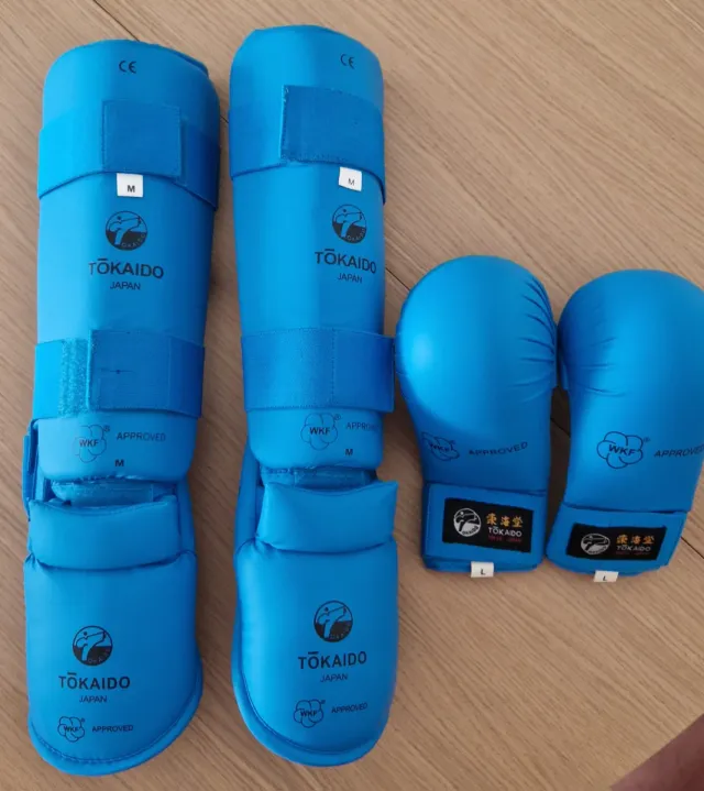 Protecciones Karate Tokaido Japones Guantes L y Es