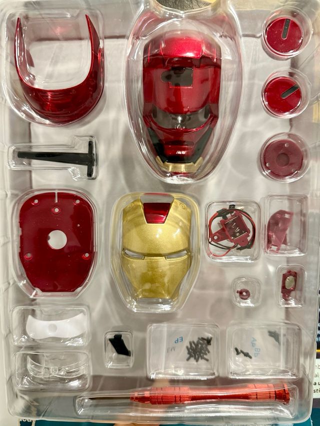 Iron Man Casco Armatura Tony Stark - De Agostini