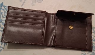 Cartera de hombre marrón