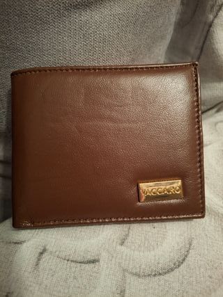 Cartera de hombre marrón