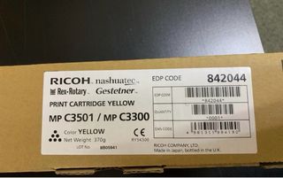 Cartucho Tinta Ricoh MP C3300 4 COLORES