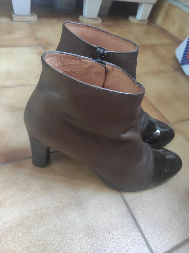 Botines Hispanitas tacón medio Talla 41