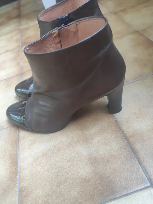 Botines Hispanitas tacón medio Talla 41