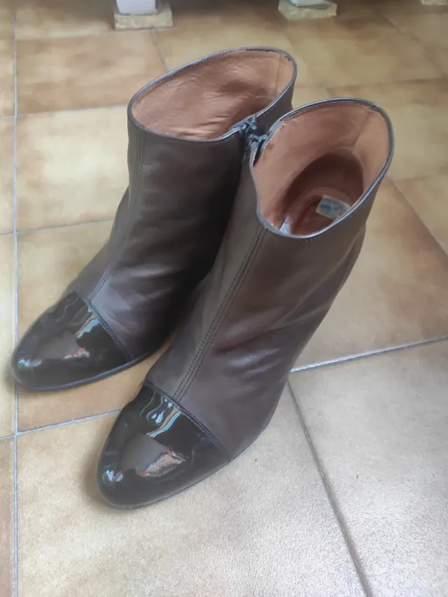 Botines Hispanitas tacón medio Talla 41