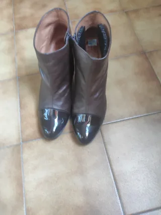 Botines Hispanitas tacón medio Talla 41