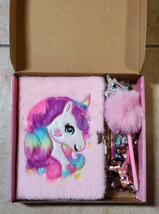 Set Diario Unicorno con Lucchetto