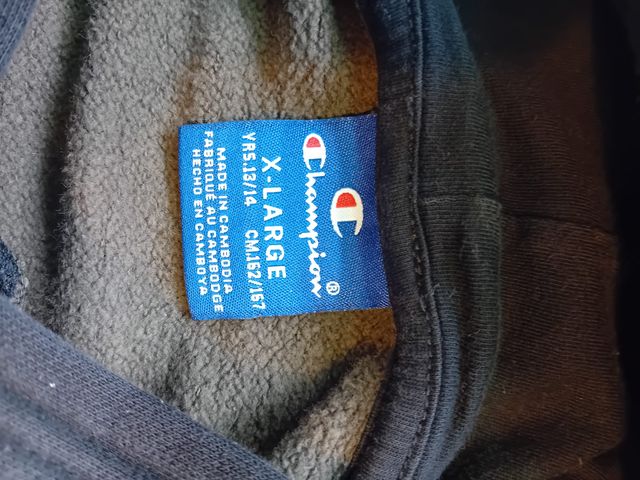 Chaqueta Champion Vintage Azul/Verde