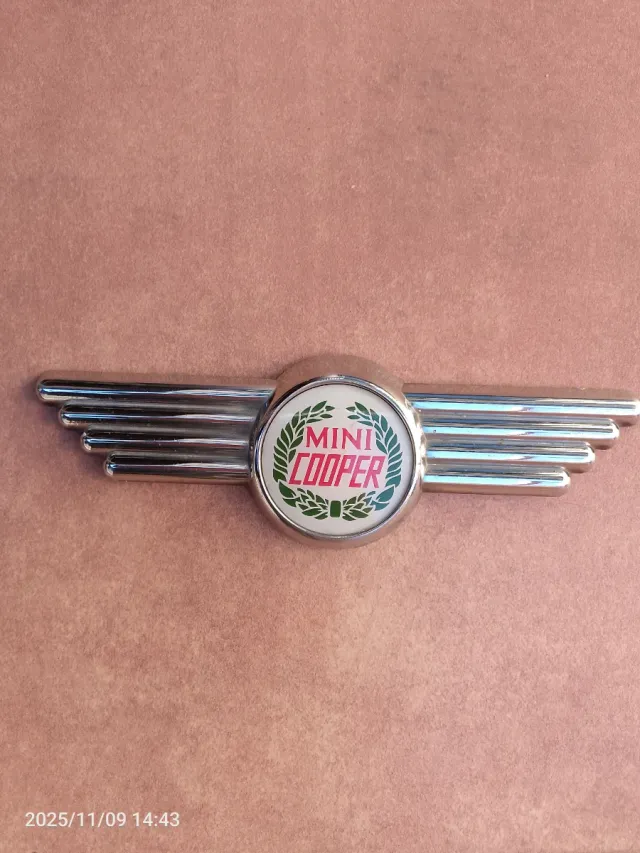 Emblema Mini Cooper Original Retro