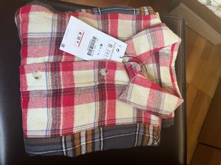 Camisa Zara cuadros M