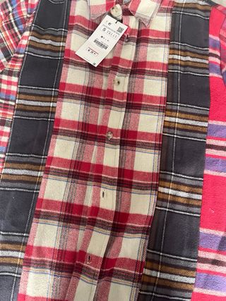 Camisa Zara cuadros M