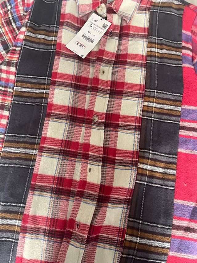 Camisa Zara cuadros M