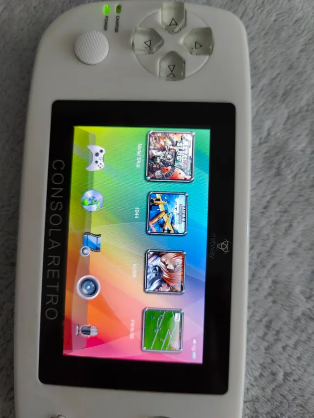 Consola de juegos Netway blanca