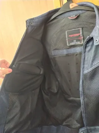 Chaqueta Moto Komine XL Vaquera Malla