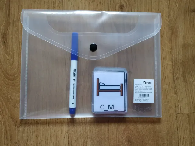 Juego de 30 tarjetas conciencia fonológica vocales