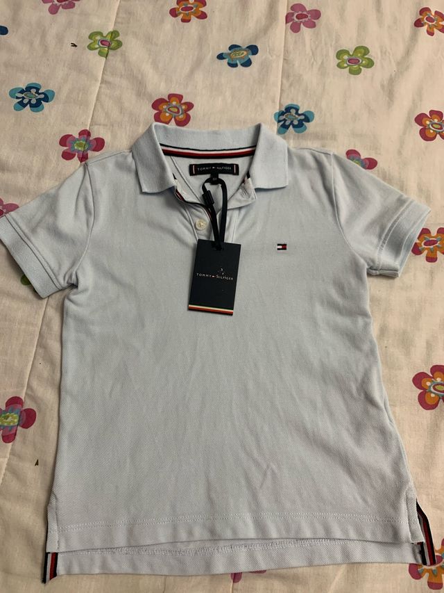 Polo niño Tommy Hilfiger con etiqueta