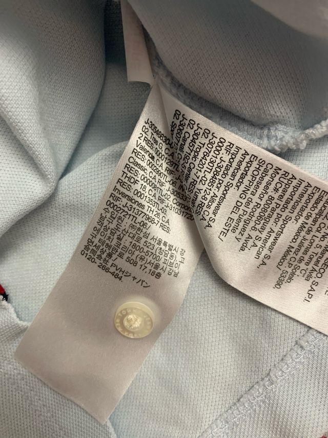 Polo niño Tommy Hilfiger con etiqueta