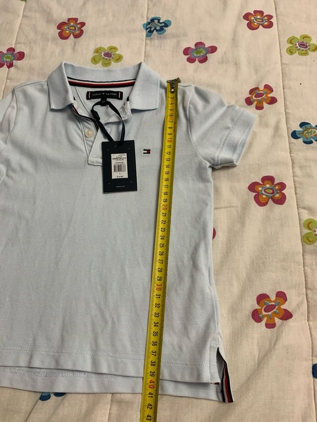 Polo niño Tommy Hilfiger con etiqueta