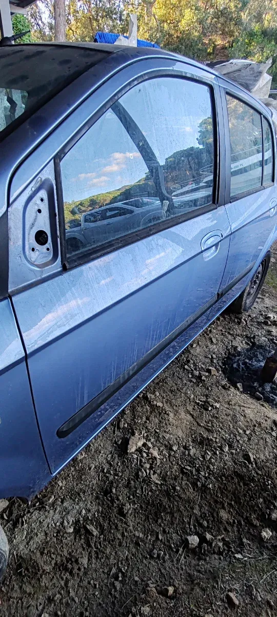 Puertas hyundai getz 2005 color Azul