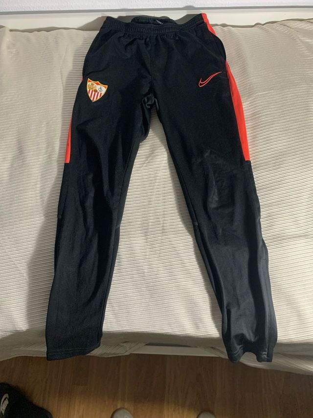 Pantalón chándal Sevilla FC Nike Negro Naranja