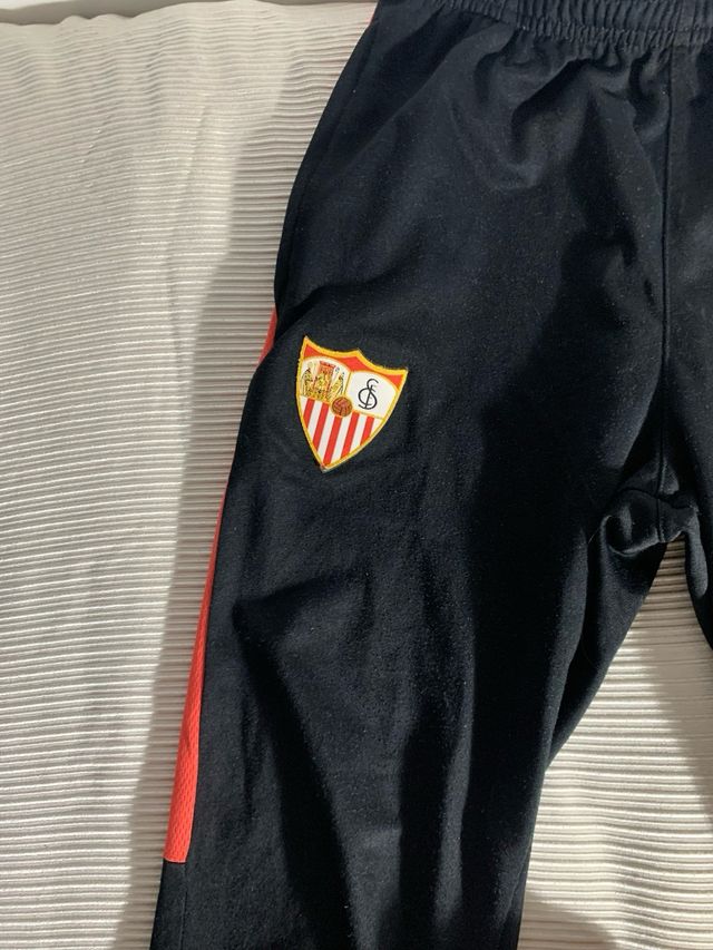 Pantalón chándal Sevilla FC Nike Negro Naranja