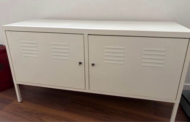 Armario Metálico IKEA PS Blanco 119x63cm