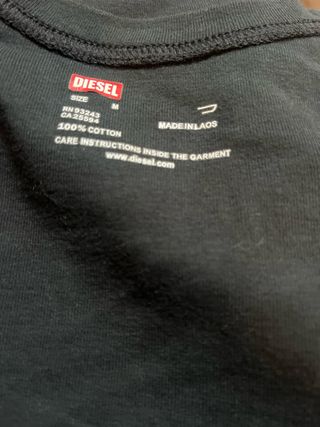 Camiseta Diésel Negra