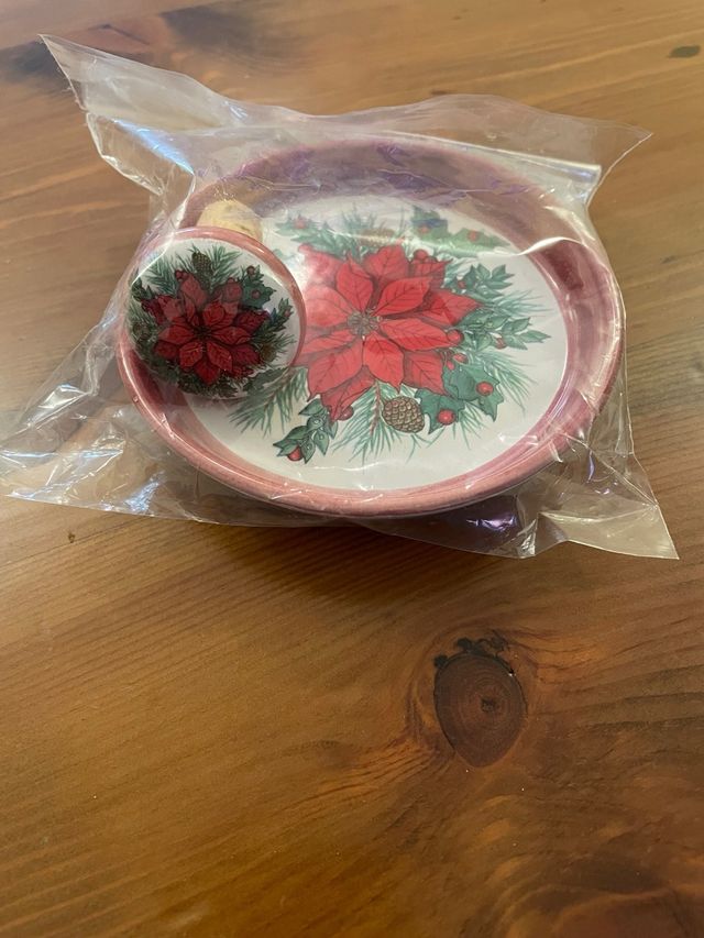 Sottobottiglia e Tappo Ceramica di Vietri