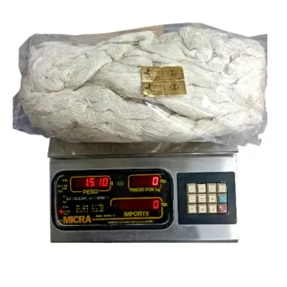 Lote madejas 100% algodón egipcio