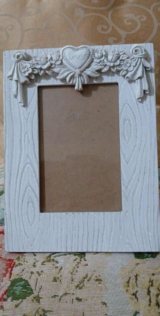 Cornice shabby chic in legno